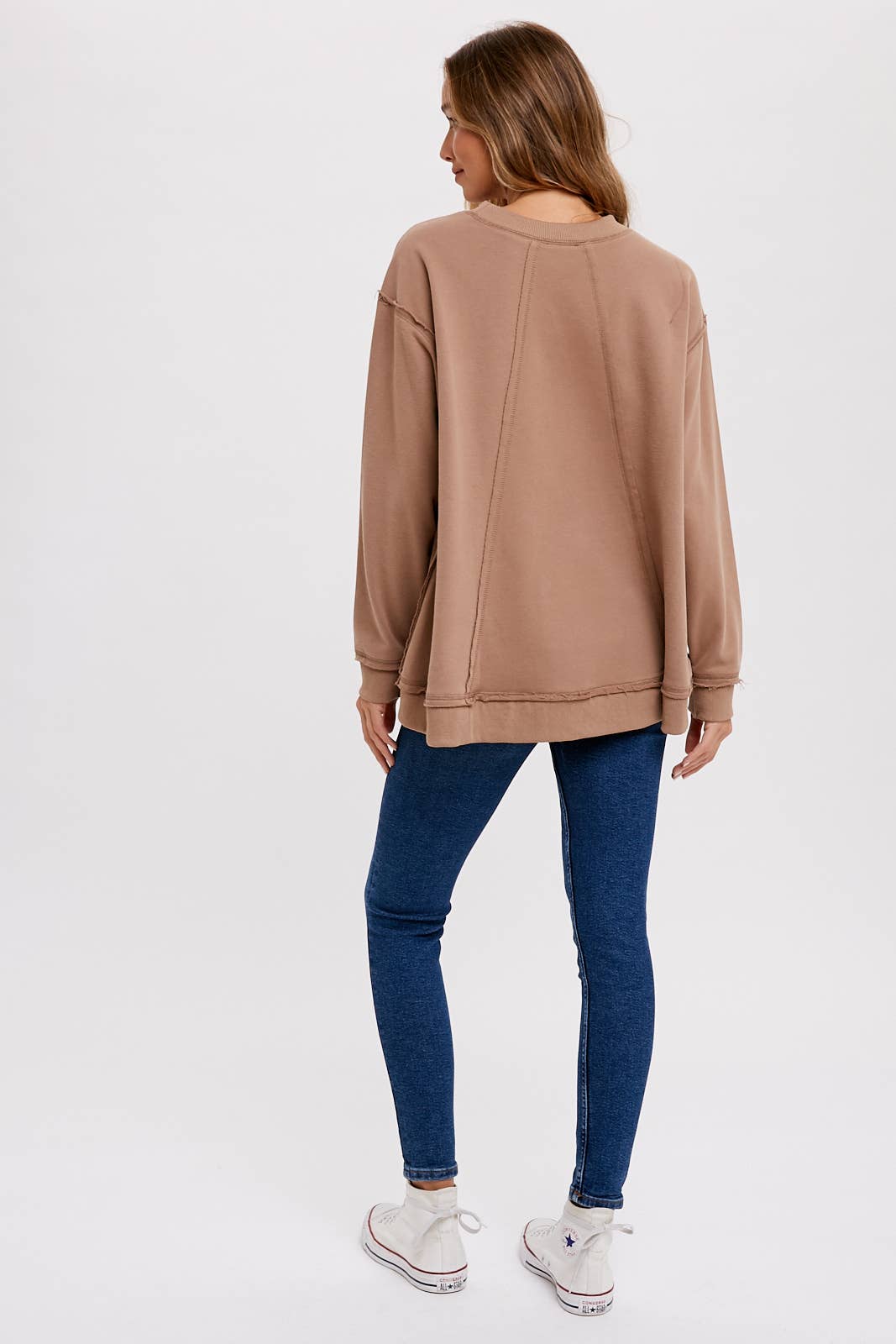 Amelie Crewneck Oversized Sweatshirt