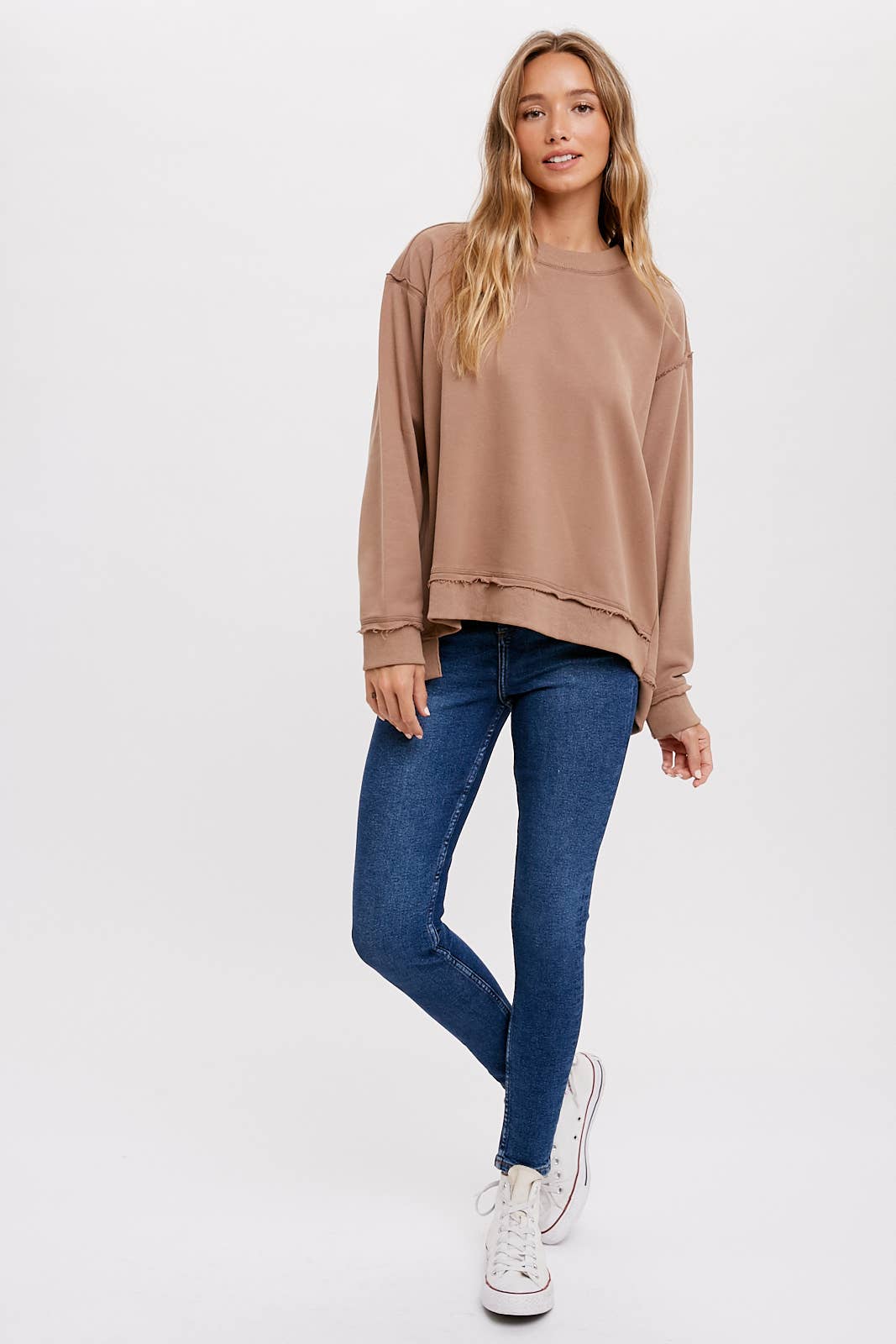 Amelie Crewneck Oversized Sweatshirt