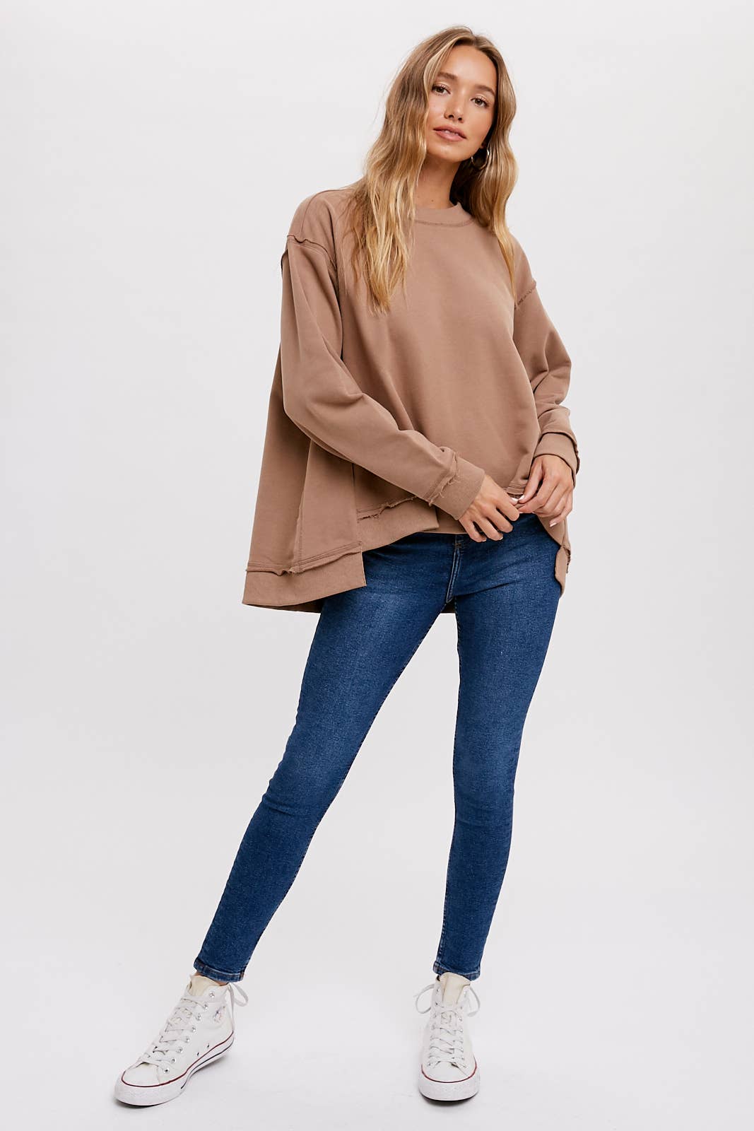 Amelie Crewneck Oversized Sweatshirt