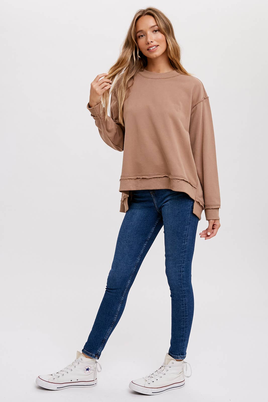 Amelie Crewneck Oversized Sweatshirt