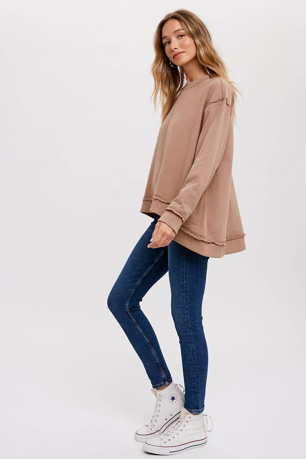 Amelie Crewneck Oversized Sweatshirt