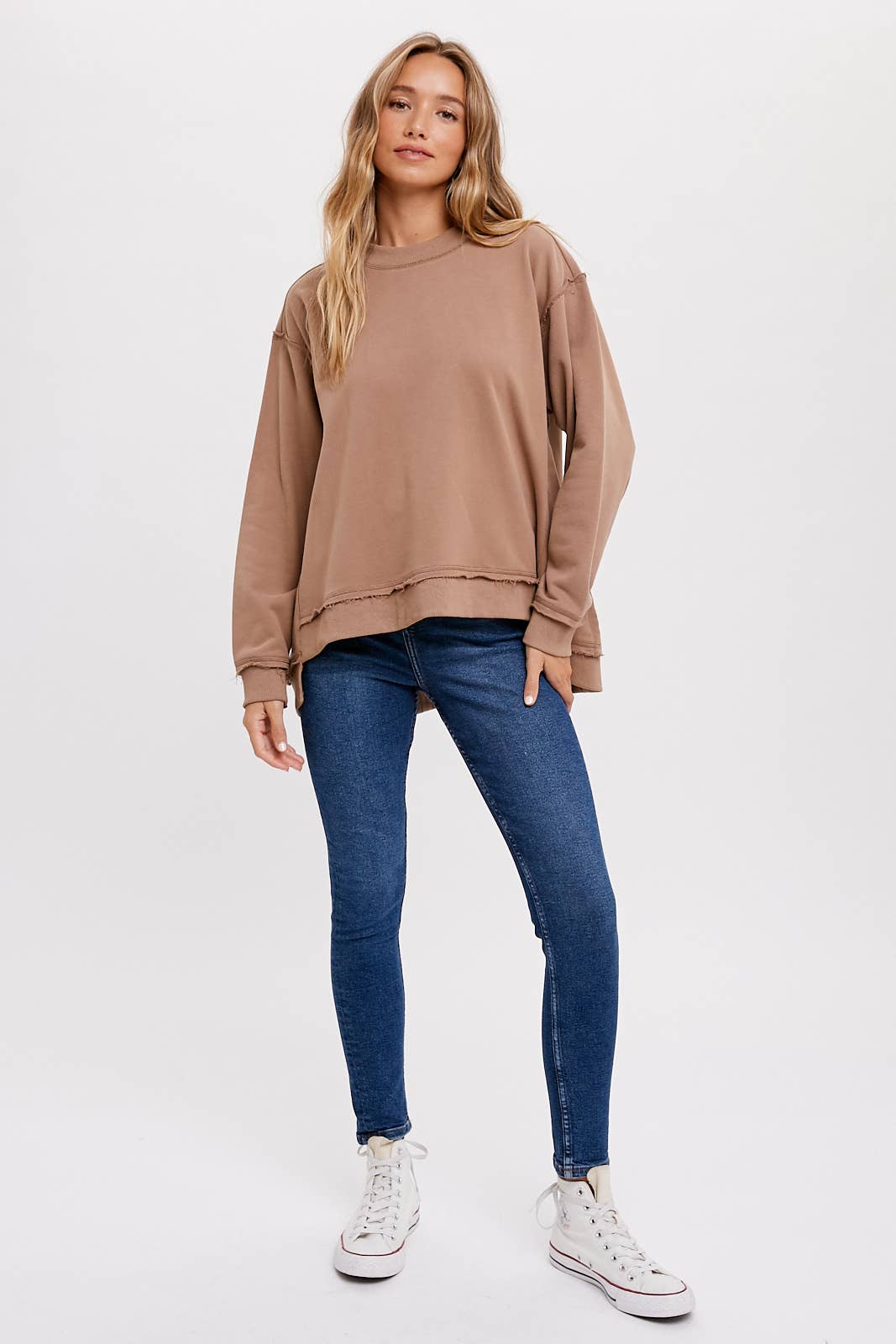 Amelie Crewneck Oversized Sweatshirt