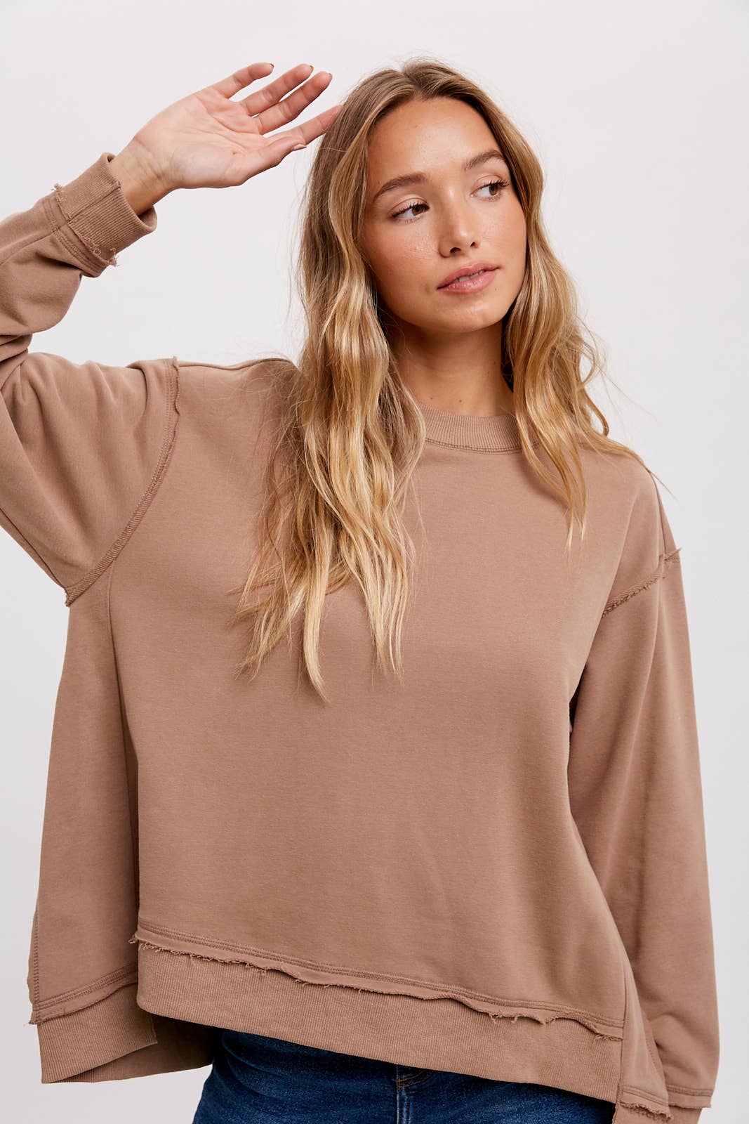 Amelie Crewneck Oversized Sweatshirt