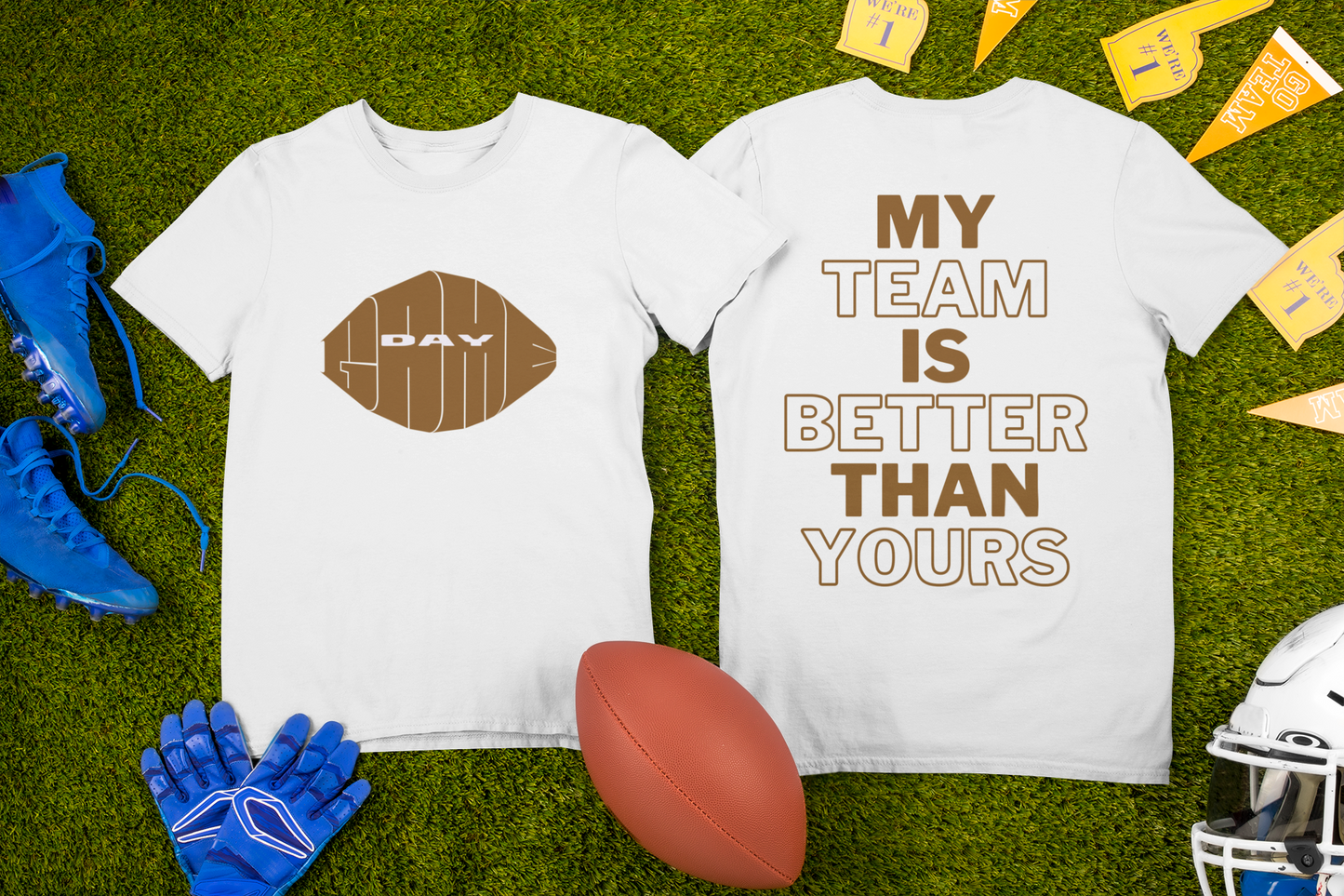 Football! My Team is better... Unisex Jersey Short Sleeve Tee